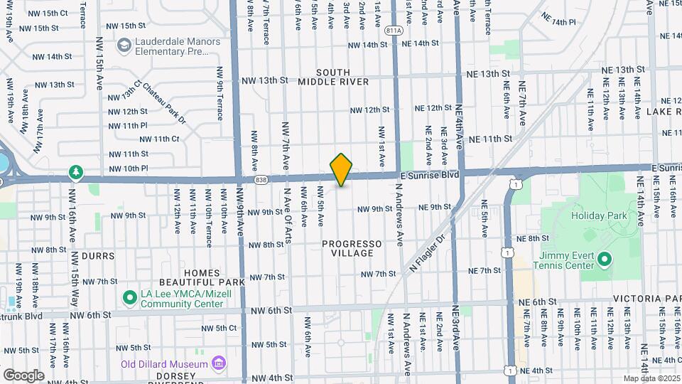 928 NW 4th Ave Map and Location Details