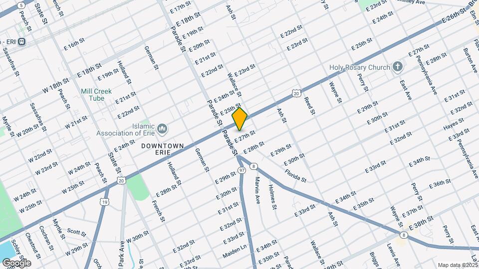 428 E 27th St, Unit 1st Floor Map and Location Details