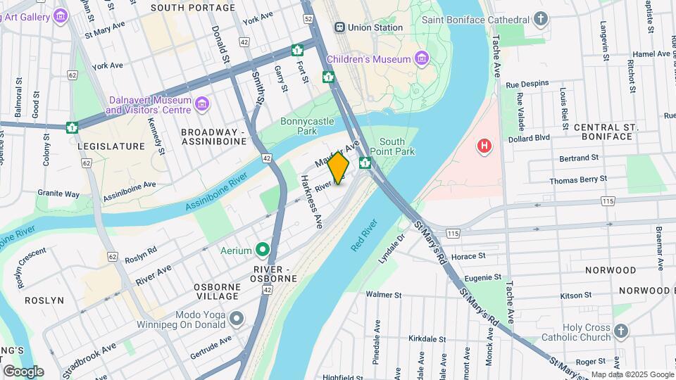 River Circle Apartments Map and Location Details