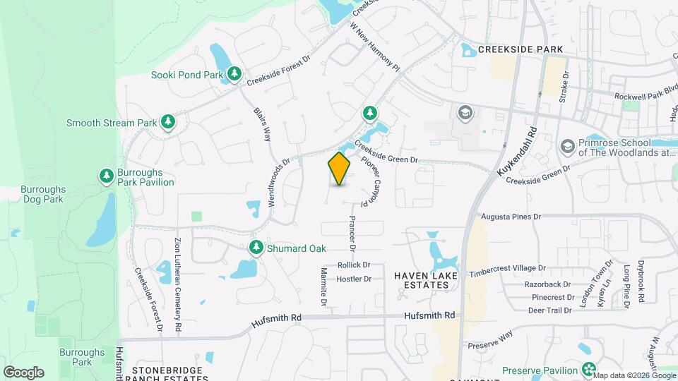 6 S Wheatleigh Dr Map and Location Details