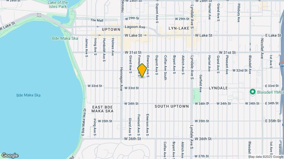 3229 Fremont Ave S Map and Location Details
