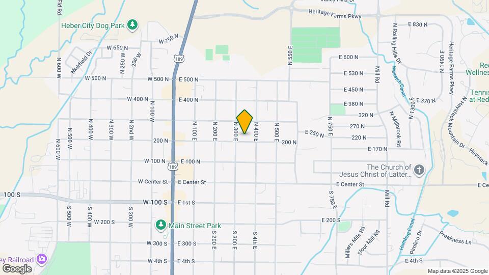 345 E 200 N Map and Location Details