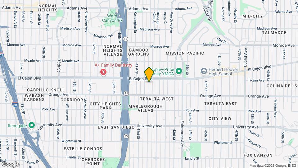 4270 42nd St Map and Location Details