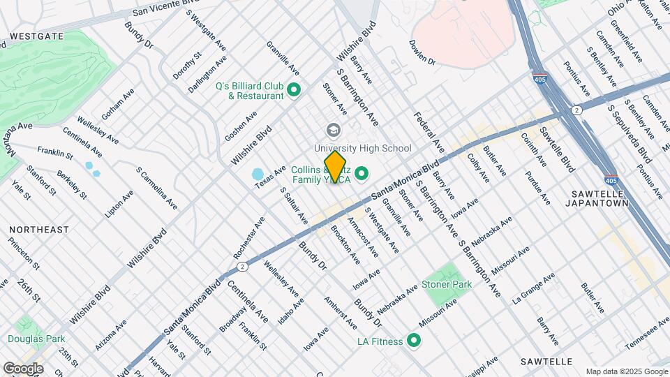 1436 Armacost Ave Mapa y Detalles de la Ubicación