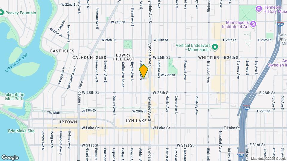 2717 Aldrich Ave S-Unit -Upper Map and Location Details