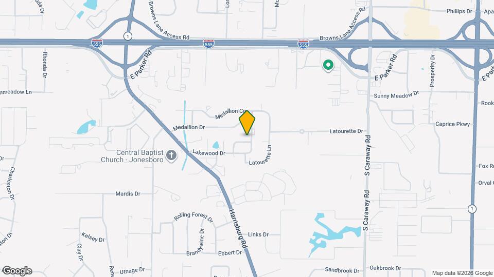 1522 Matlock Dr Map and Location Details