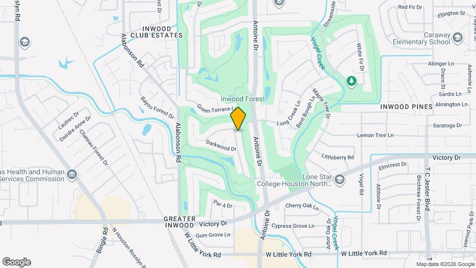 7522 Deep Forest Dr Map and Location Details