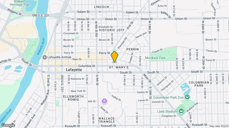 1204 Columbia St, Unit 1204 Map and Location Details