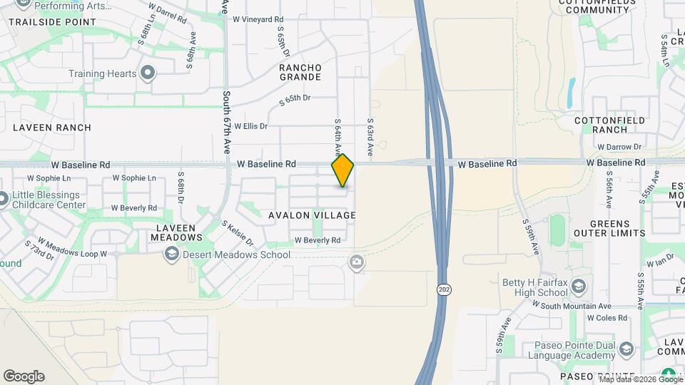6316 W Branham Ln Map and Location Details