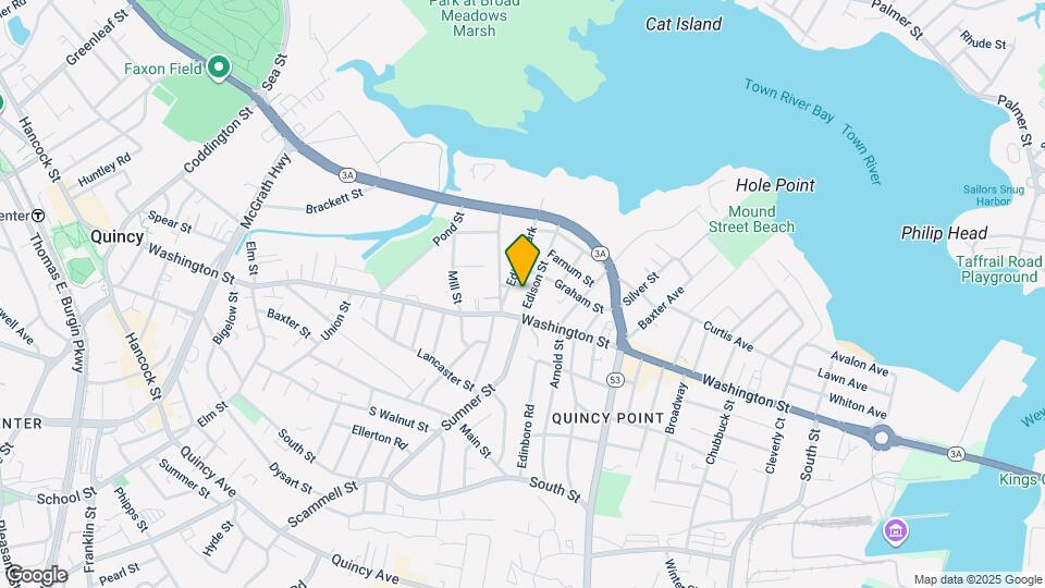 16 Edison St, Unit 1 Map and Location Details