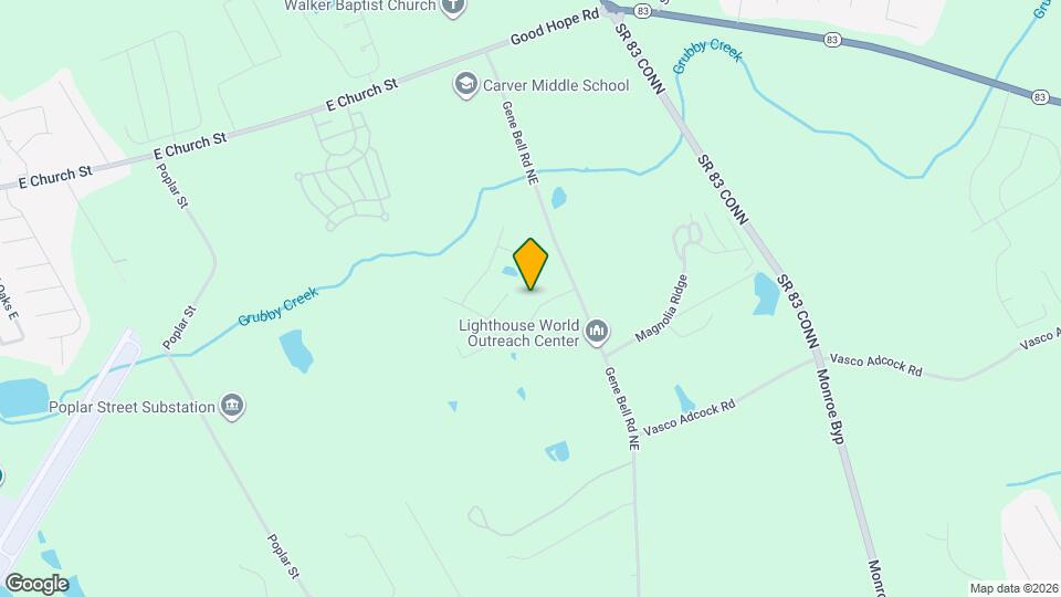 1009 Crystal Brook Way Mapa y Detalles de la Ubicación