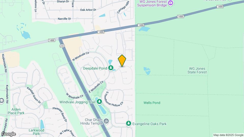 167 N Whistlers Bend Cir Map and Location Details
