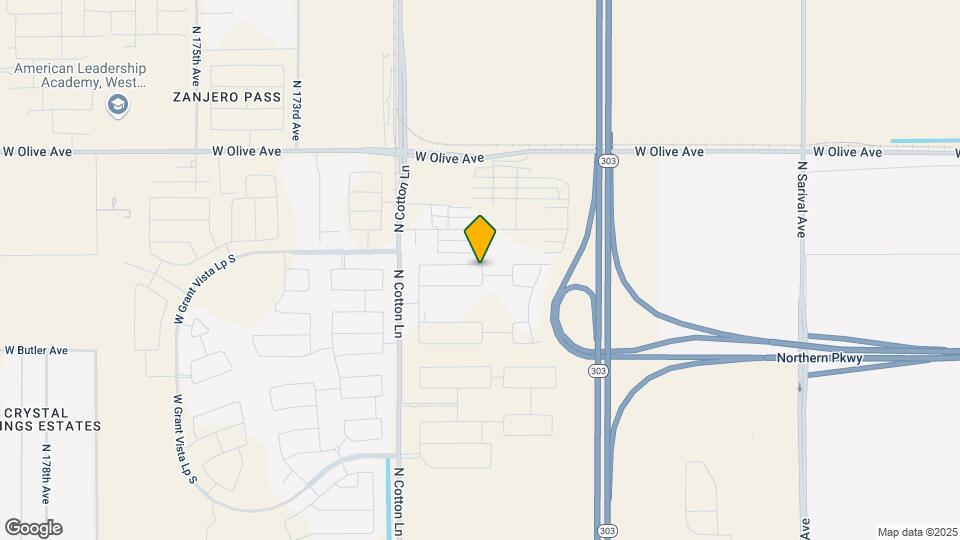 16928 W Diana Ave, Unit 1003 Map and Location Details
