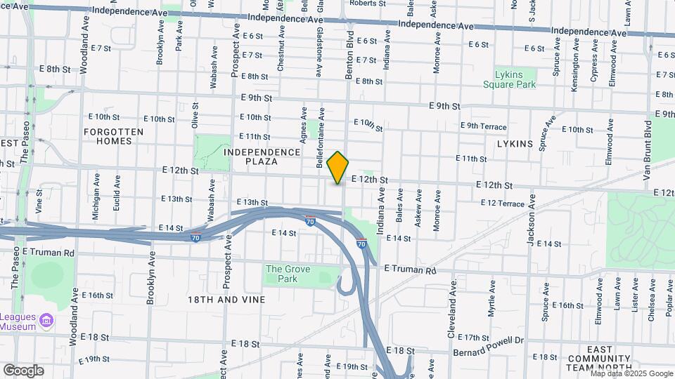 1212 Benton Blvd Map and Location Details
