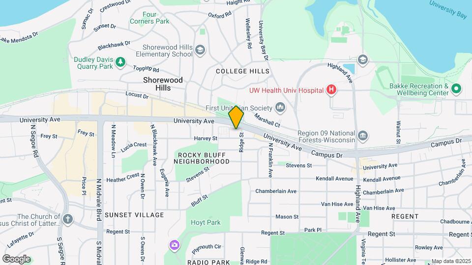 2910 Harvey St Mapa y Detalles de la Ubicación