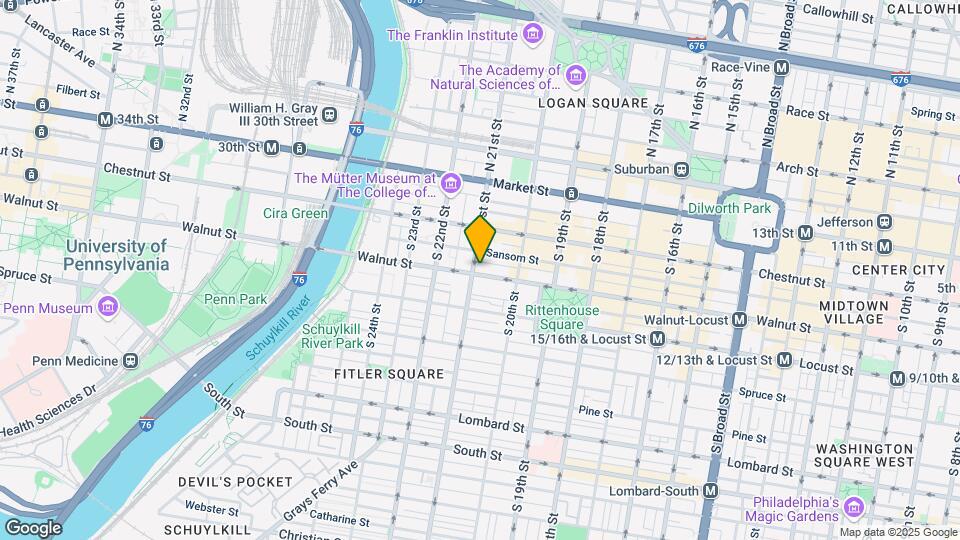 2045 Walnut St Map and Location Details