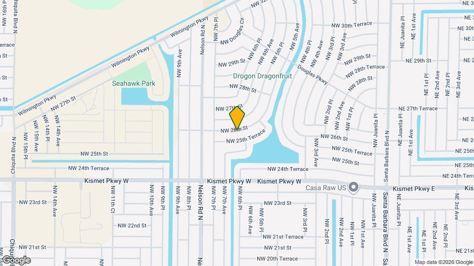 606 NW 26th St Mapa y Detalles de la Ubicación