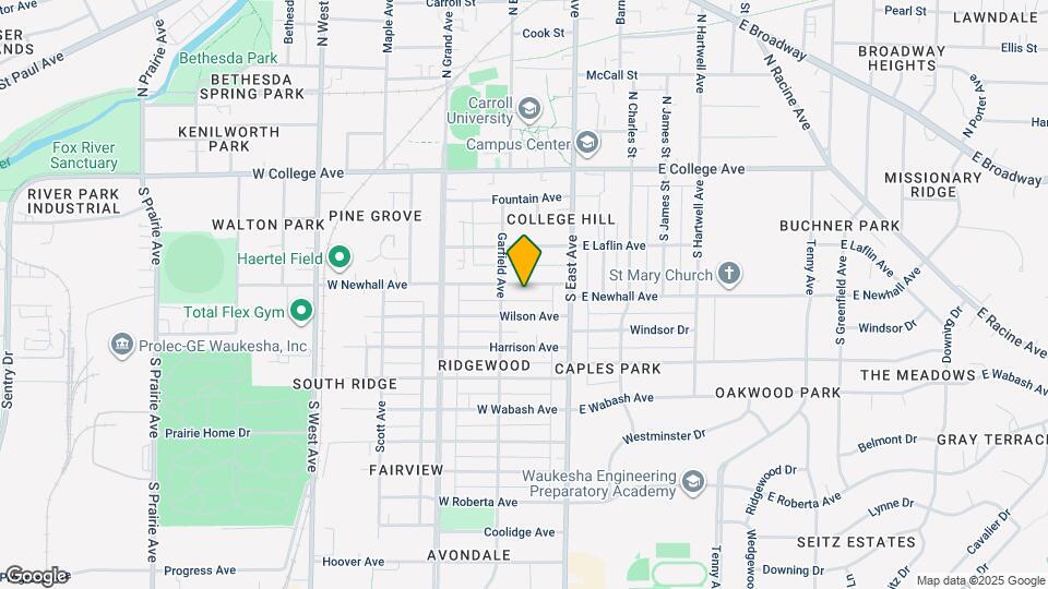 137 W Newhall Ave, Unit Upper Mapa y Detalles de la Ubicación