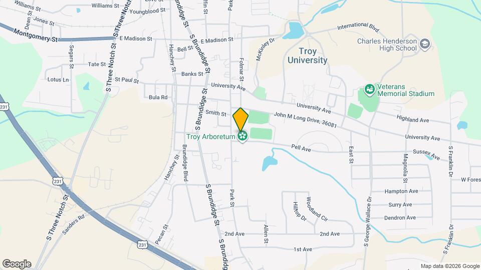 813 Folmar St Map and Location Details