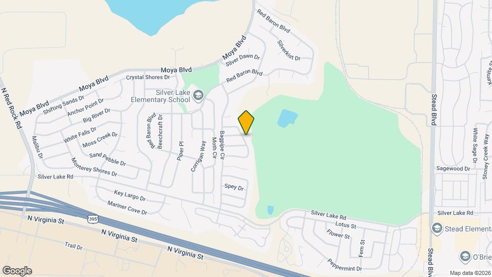 8700 Winding Creek Dr Map and Location Details