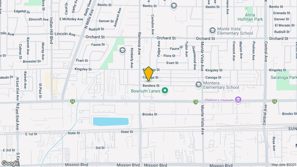 4554 Bandera St Map and Location Details