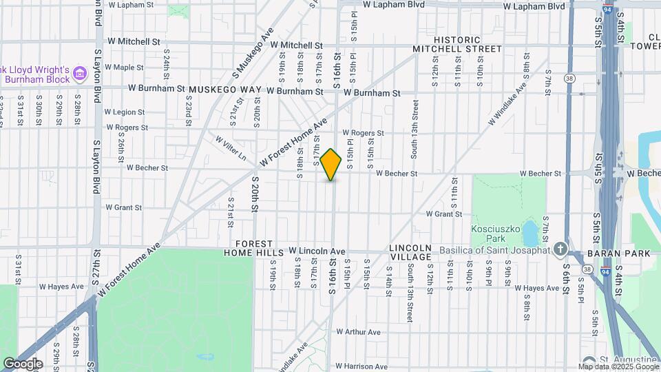 2127A S 16th St Map and Location Details