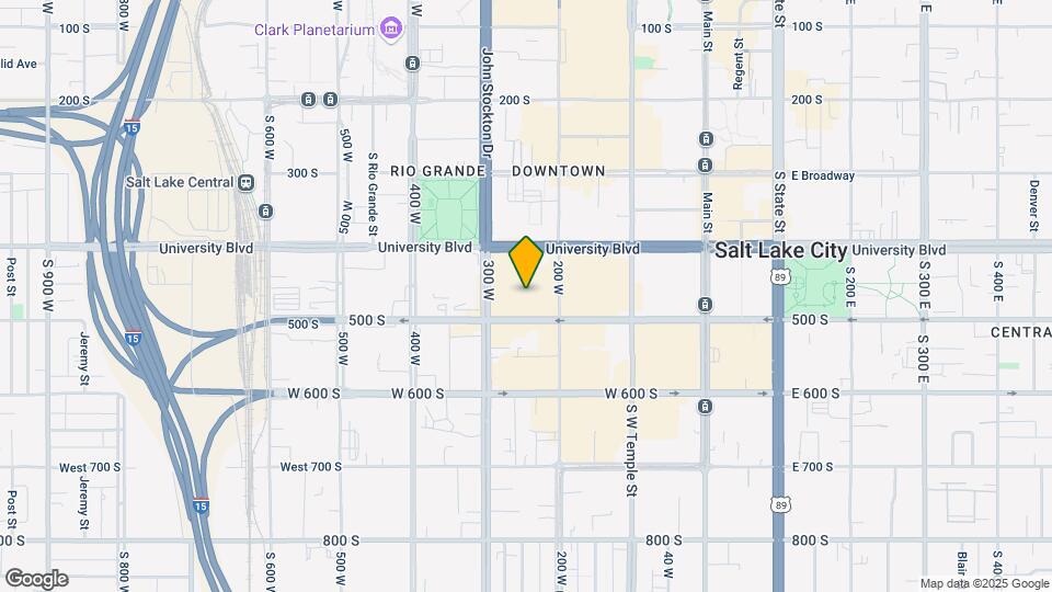 Artspace City Center Townhomes Map and Location Details
