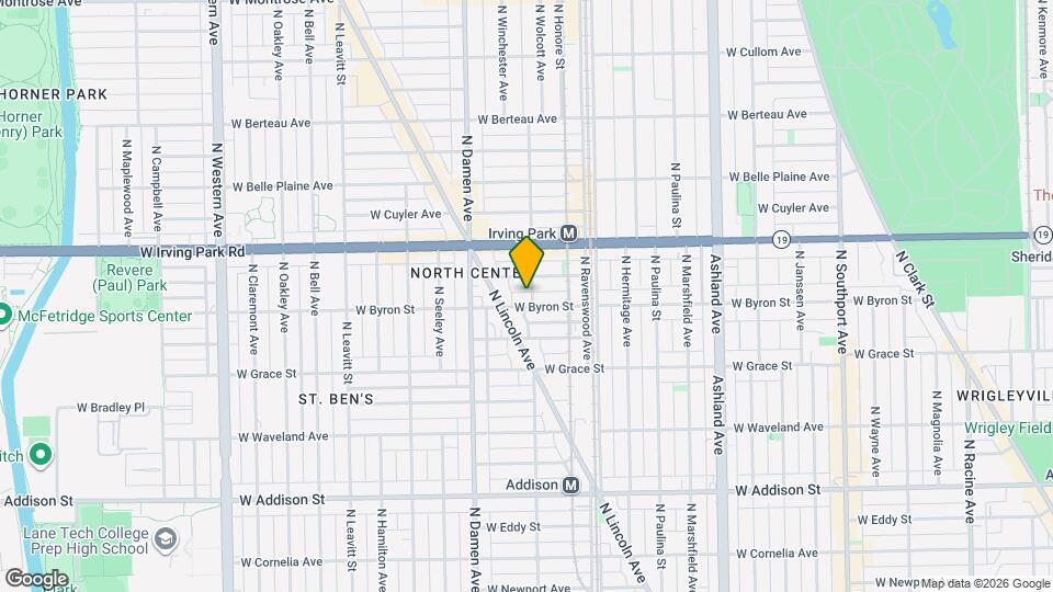 1902 W Byron St Map and Location Details