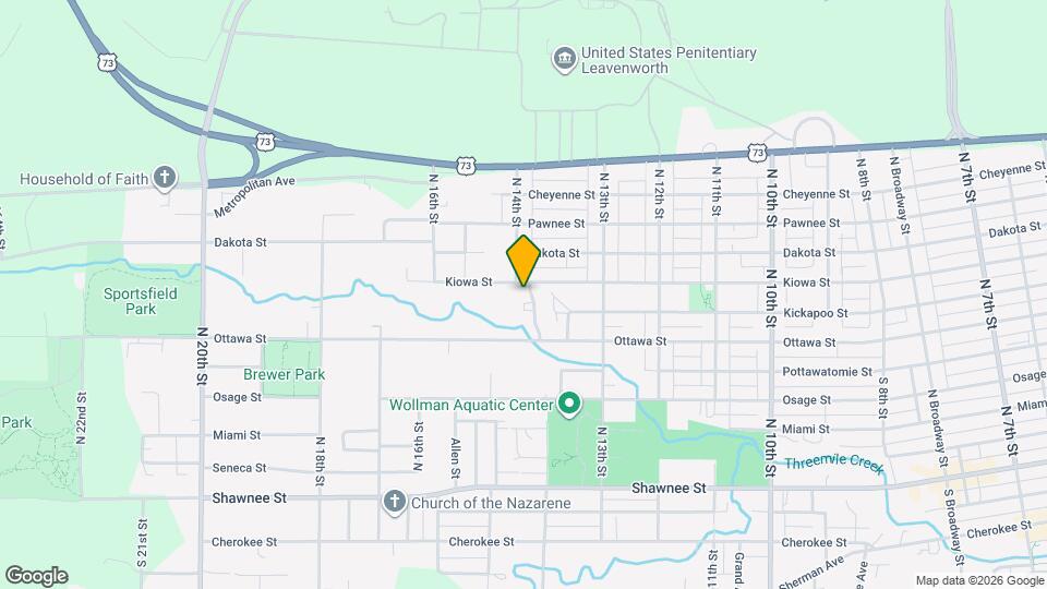 708-712 N 13th Ter Mapa y Detalles de la Ubicación