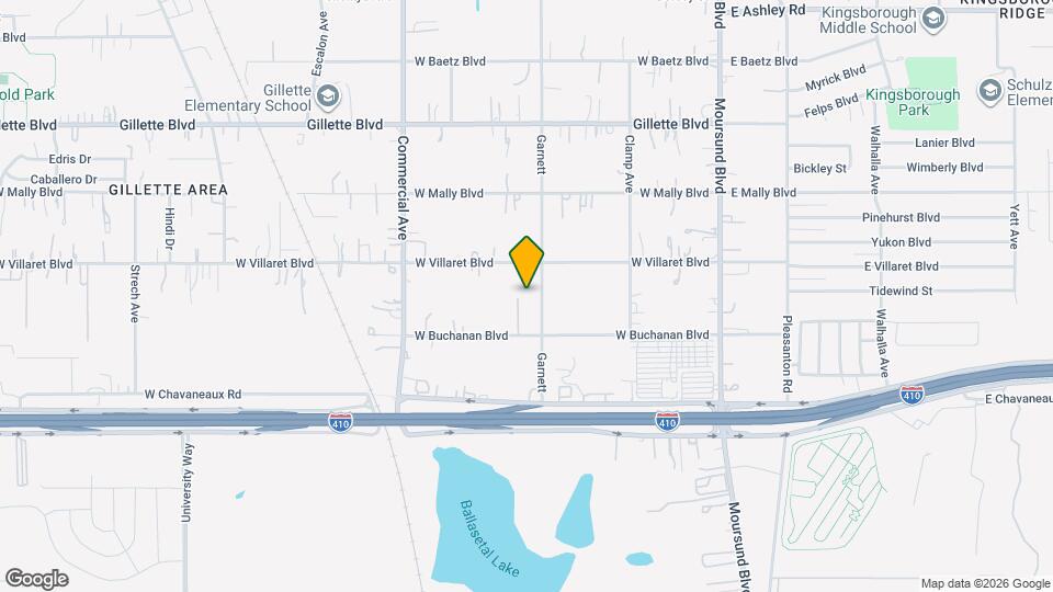 400 W Villaret Blvd Map and Location Details