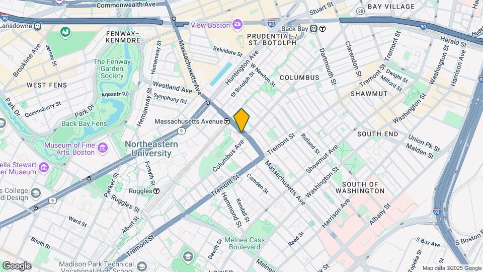 429 Massachusetts Ave, Unit 1 Map and Location Details