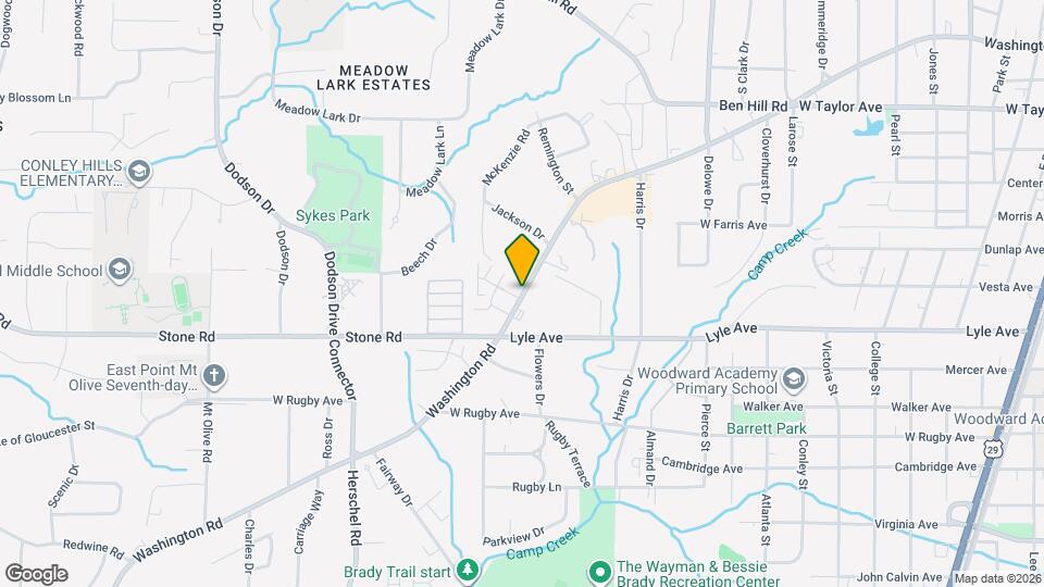 Bullock-Habersham Apartments Map and Location Details