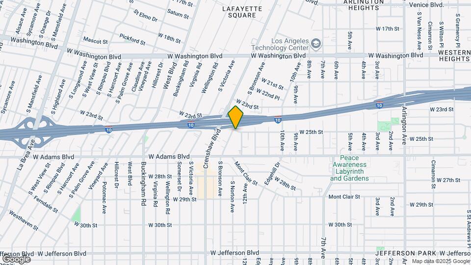 2500 S Bronson Ave, Unit 2850 Map and Location Details