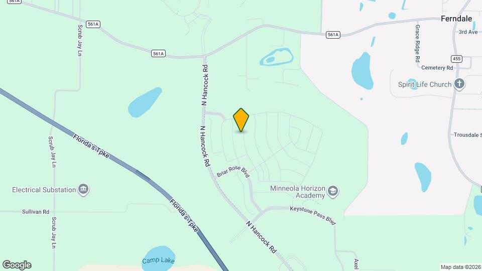 2333 Treasure Hill St Map and Location Details