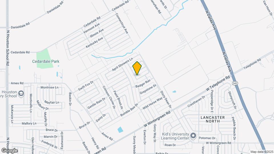 1035 Mayflowers Ln Map and Location Details