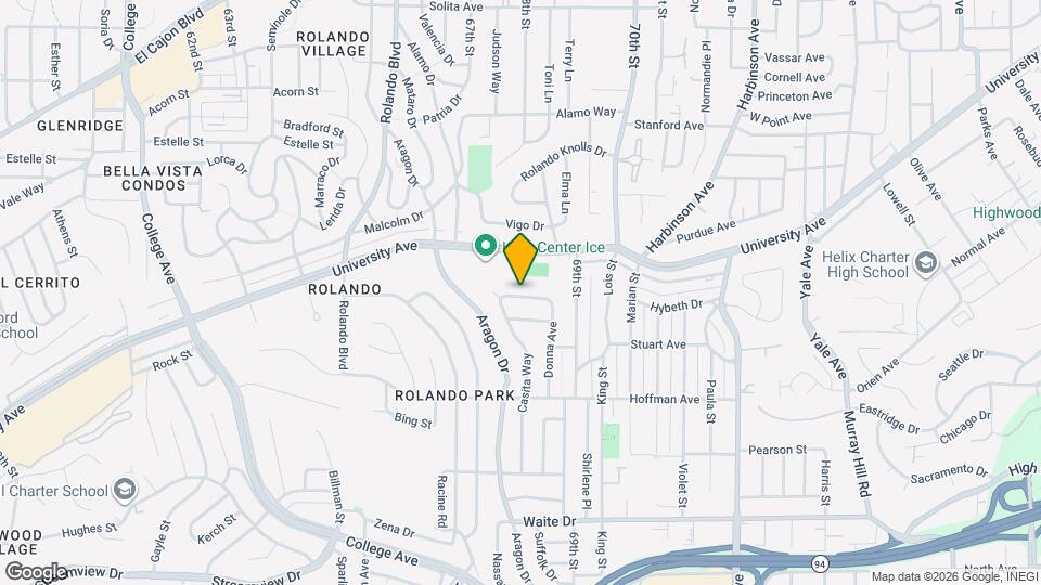 6824 Harvala St Mapa y Detalles de la Ubicación