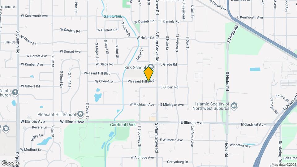 35 W Pleasant Hill Blvd Mapa y Detalles de la Ubicación