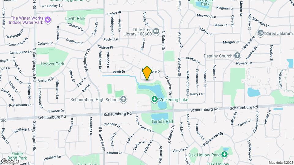 931 Shattuck Ln Map and Location Details