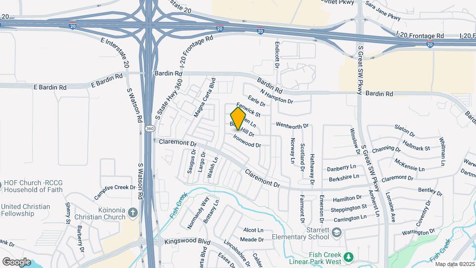 2860 Ironwood Dr Map and Location Details