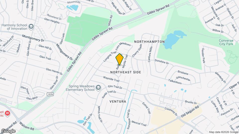 7422 Radford Trail Map and Location Details