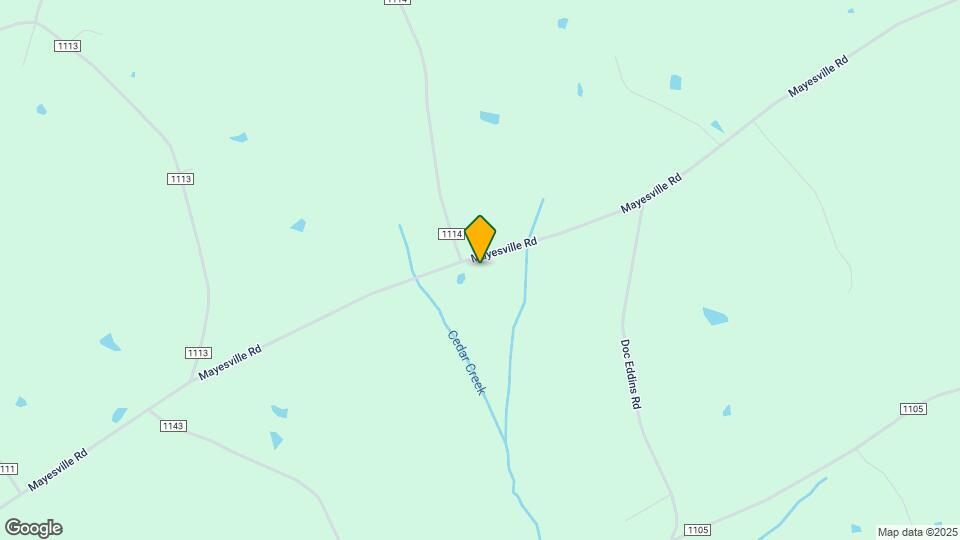 2171 Mayesville Rd Map and Location Details