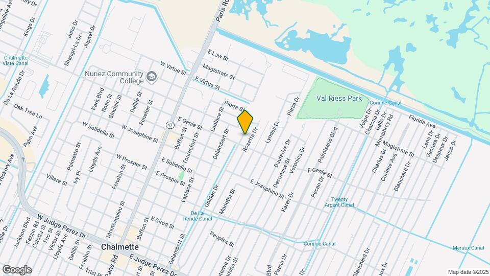 3609 Golden Dr Map and Location Details