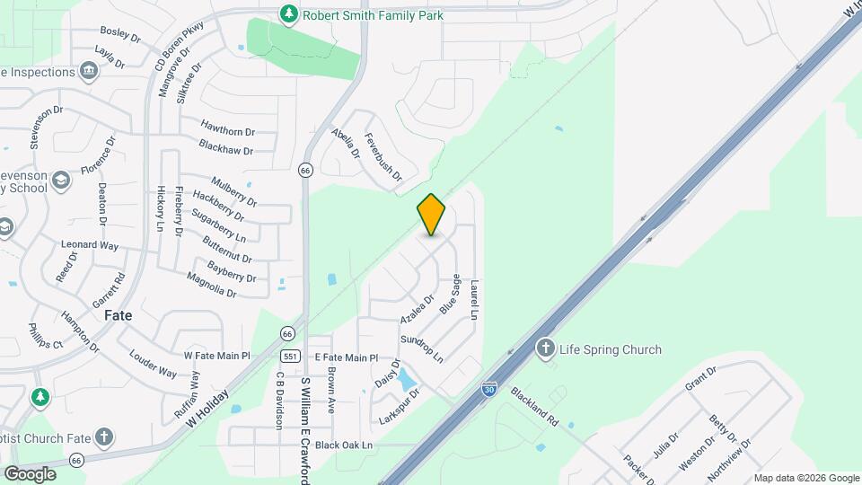 602 Azalea Dr Mapa y Detalles de la Ubicación