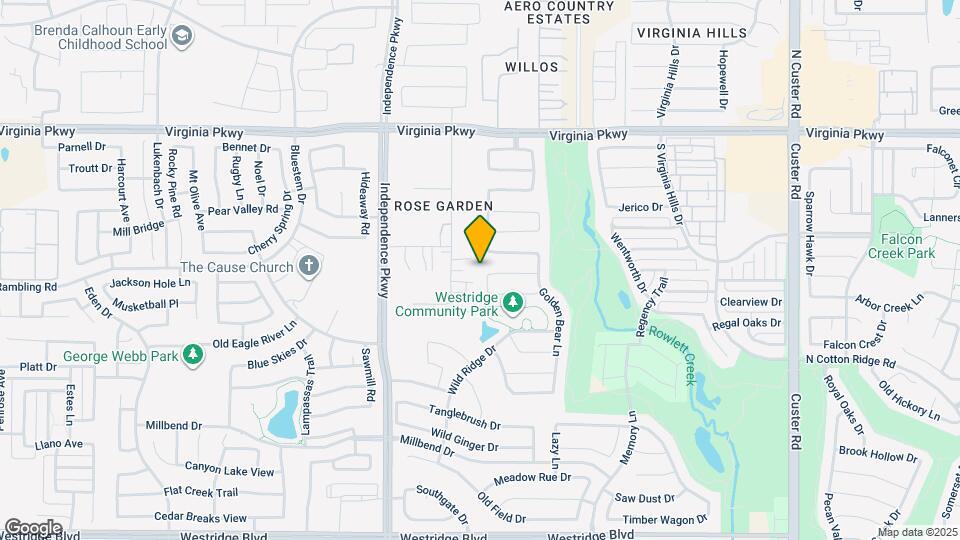 800 Baltusrol Dr Map and Location Details