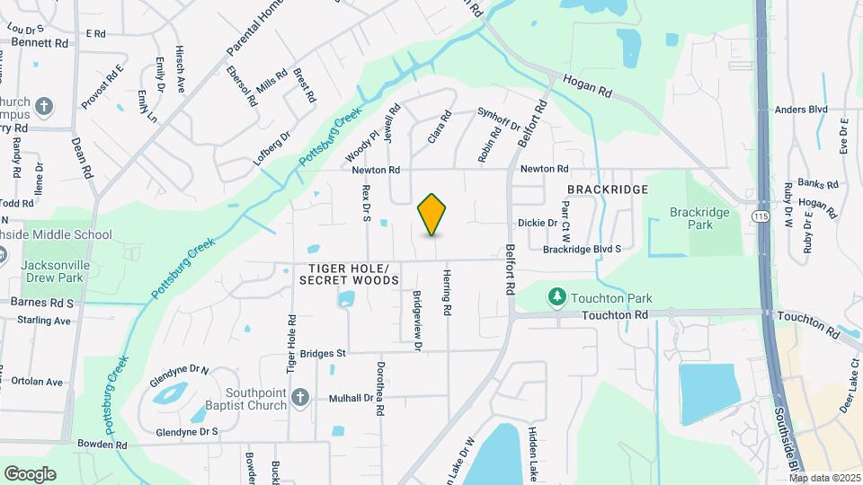 2974 Hill Valley Ln Map and Location Details