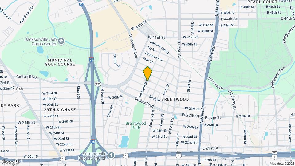 4219 Springfield Blvd Map and Location Details