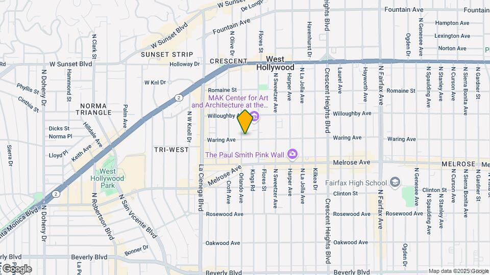 800 Orlando Ave Map and Location Details