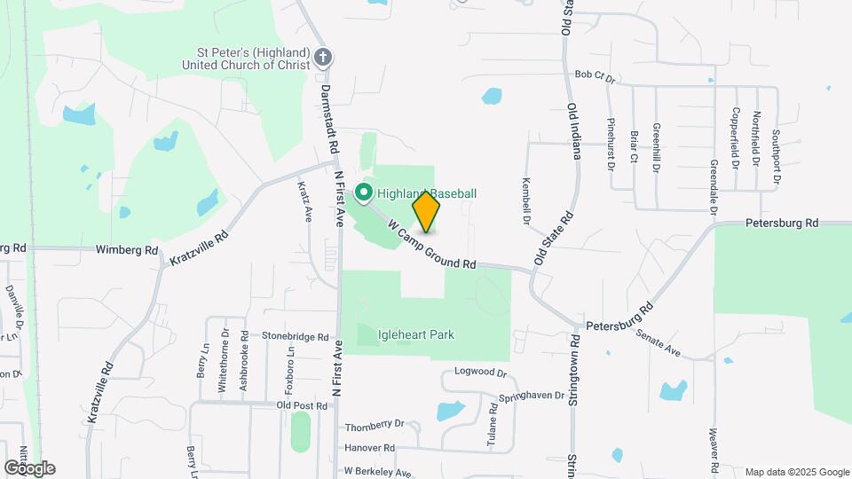 415 W Campground Rd Map and Location Details