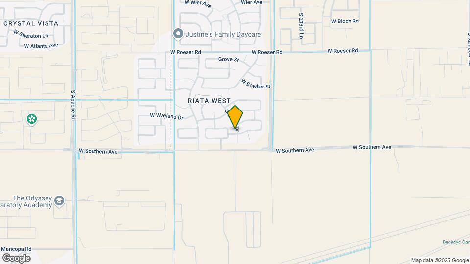 5848 S 236th Dr Map and Location Details