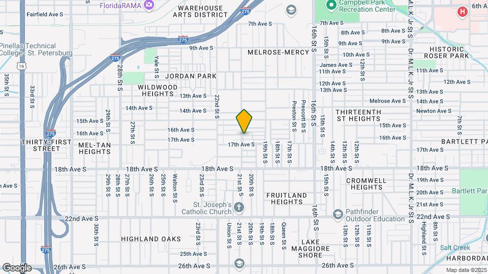 Tangerine Mobile Home Park Map and Location Details